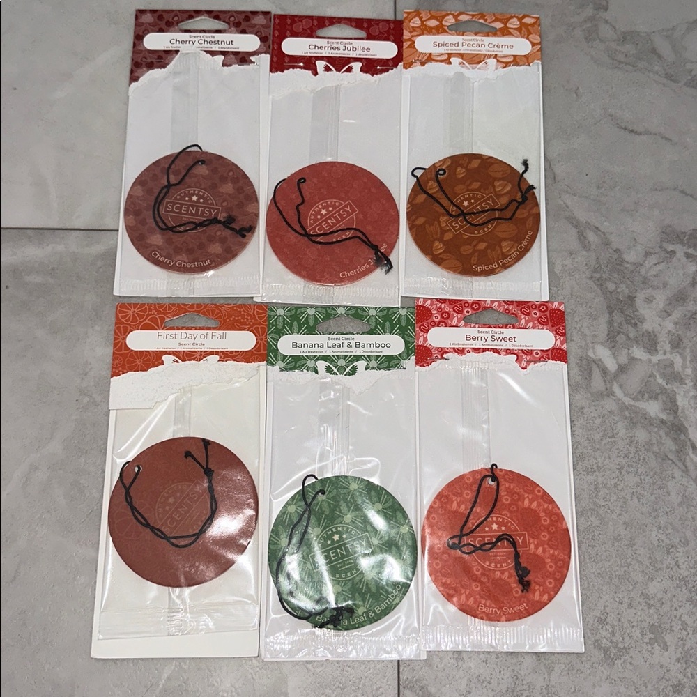 Scentsy Scent Circle Set of 6